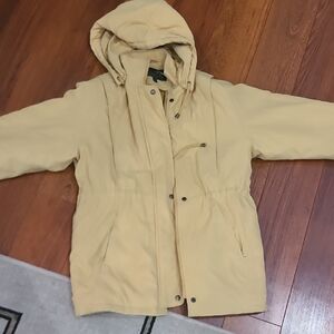 Yellow Hooded Jacket
